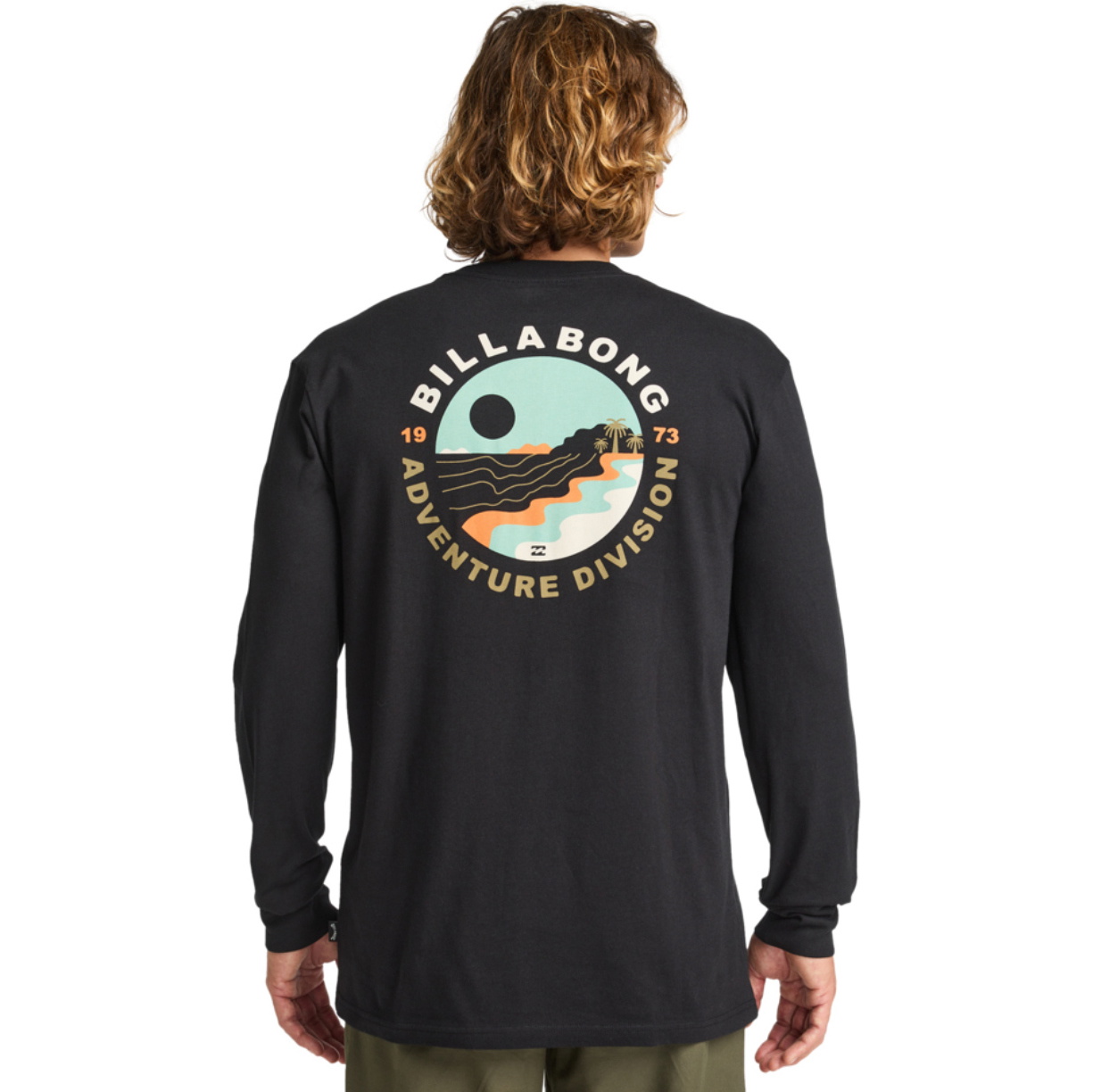2025 Billabong Heren Rockies Long Sleeve Tee EBYZT00390 - Black